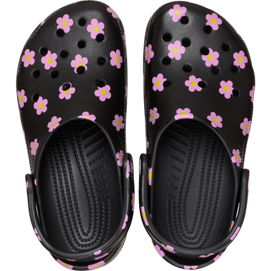 Crocs Classic Flower Clog On Sale
