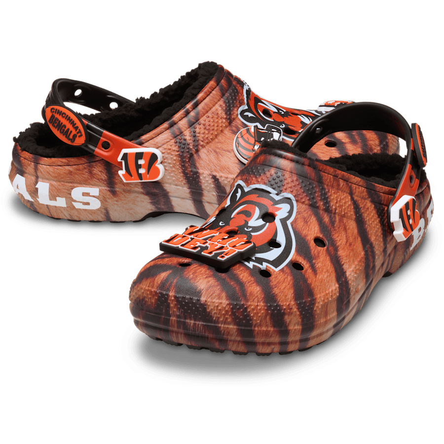 Crocs / NFL Cincinnati Bengals Classic Lined Clog Discount