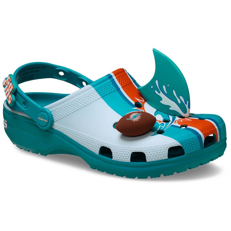 Crocs NFL Miami Dolphins Classic Clog On Sale