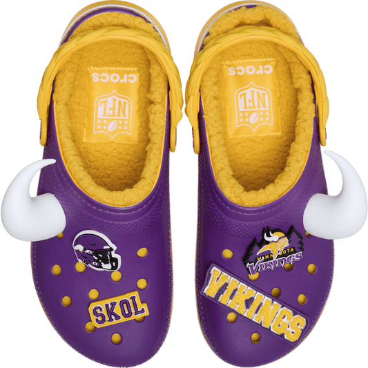 Crocs NFL Minnesota Vikings Classic Lined Clog Outlet