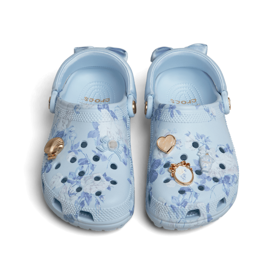 Crocs LoveShackFancy Blue Classic Clog Outlet