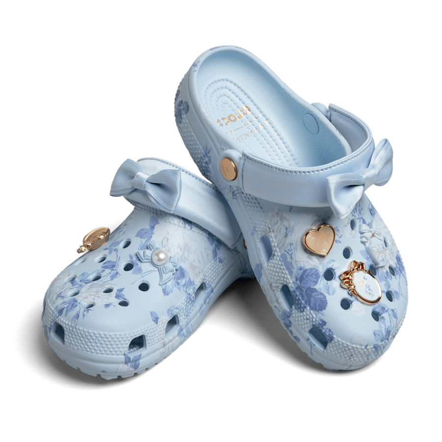 Crocs LoveShackFancy Blue Classic Clog Outlet