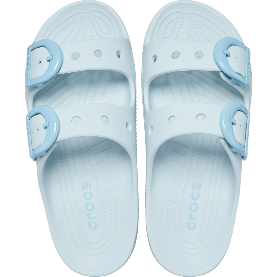 Crocs Women's Saturday Enamel Buckle Sandal Discount
