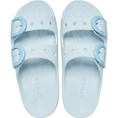 Crocs Women's Saturday Enamel Buckle Sandal Discount