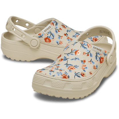 Crocs Classic Crafted Floral Clog On Sale