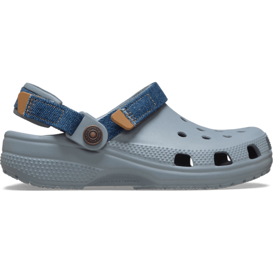Crocs | Kids' Classic Denim Adjustable Backstrap Clog Sale