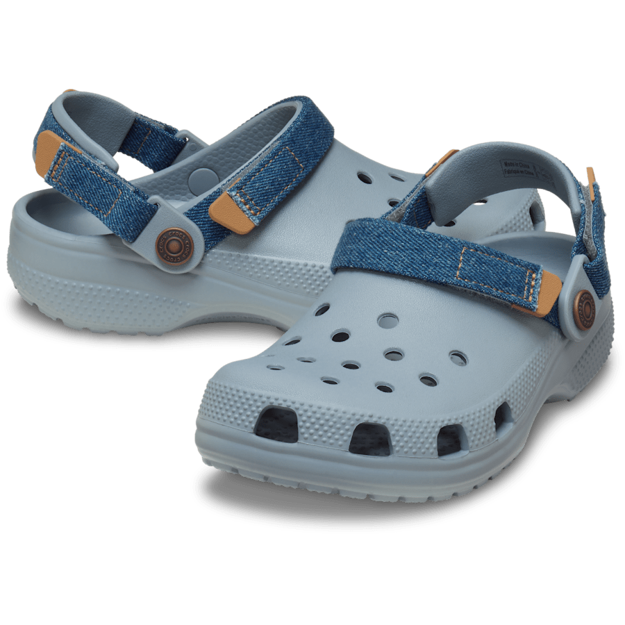 Crocs | Kids' Classic Denim Adjustable Backstrap Clog Sale