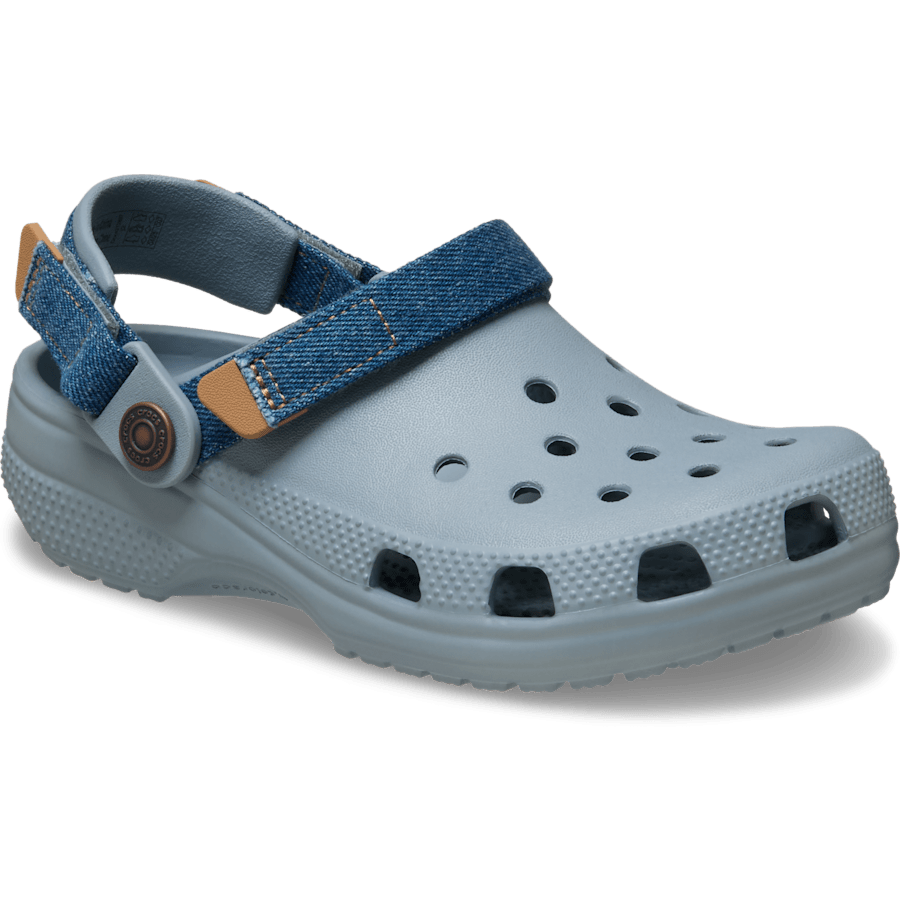Crocs | Kids' Classic Denim Adjustable Backstrap Clog Sale