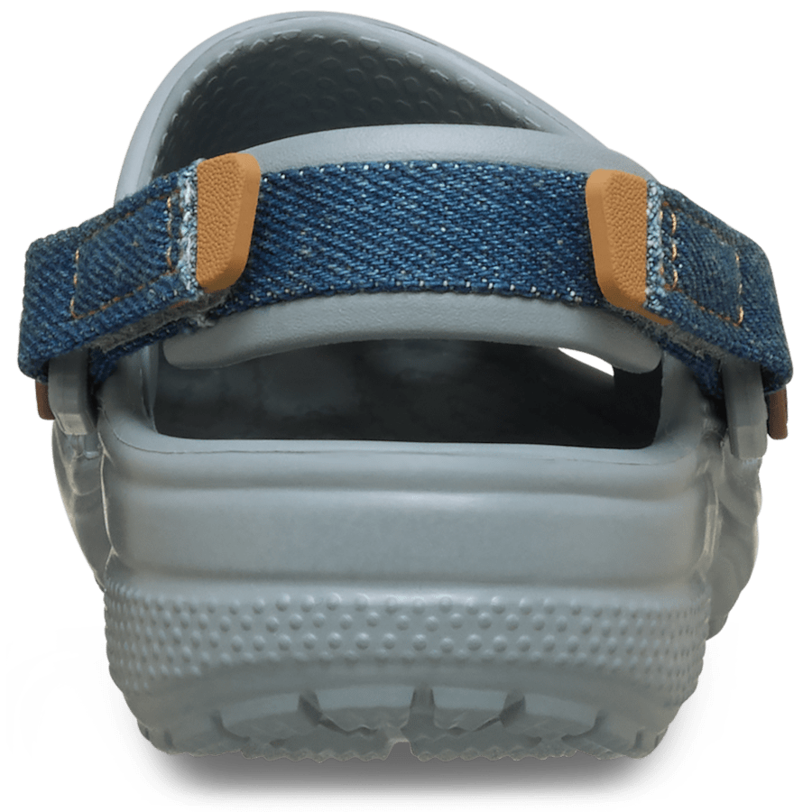 Crocs Toddler Classic Denim Adjustable Backstrap Clog Outlet
