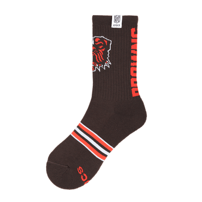 Crocs NFL Cleveland Browns Crocs Socks On Sale