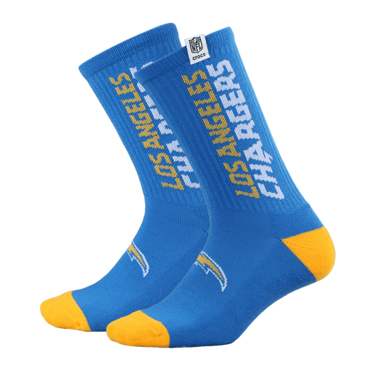 Crocs - NFL Los Angeles Chargers Crocs Socks For Sale