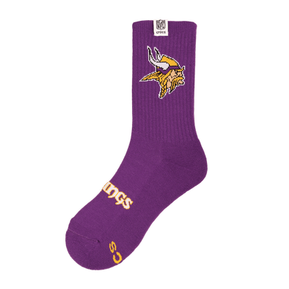 Crocs NFL Minnesota Vikings Crocs Socks Discount