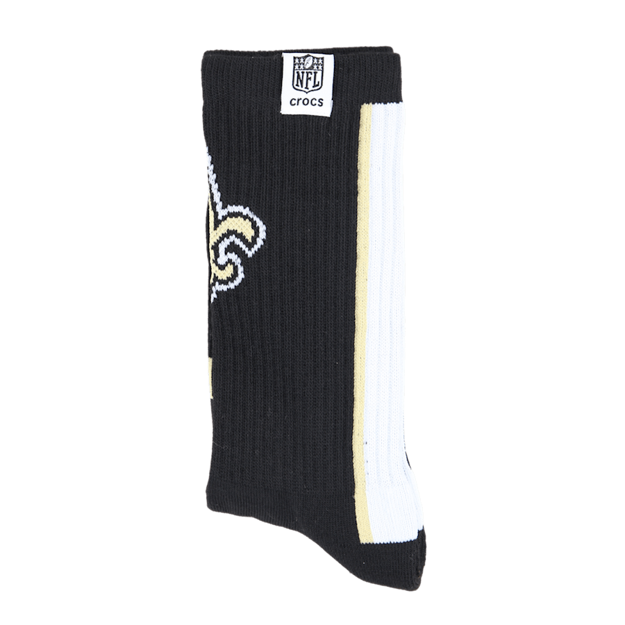 Crocs NFL New Orleans Saints Crocs Socks On Sale