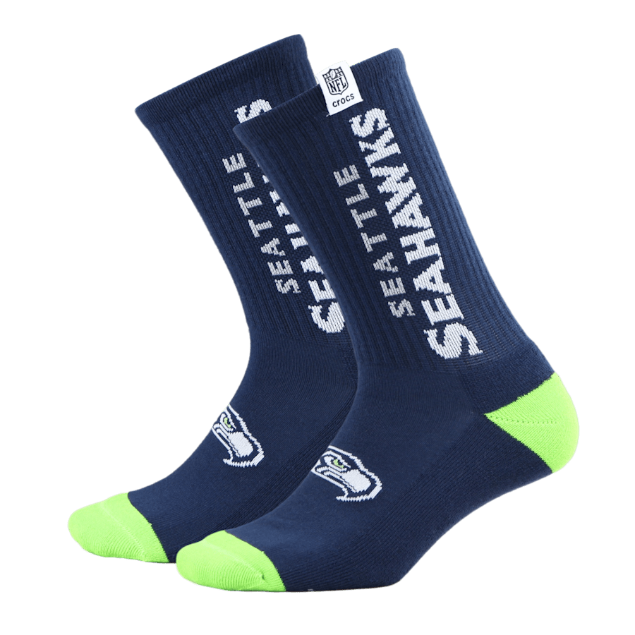 Crocs / NFL Seattle Seahawks Crocs Socks Discount