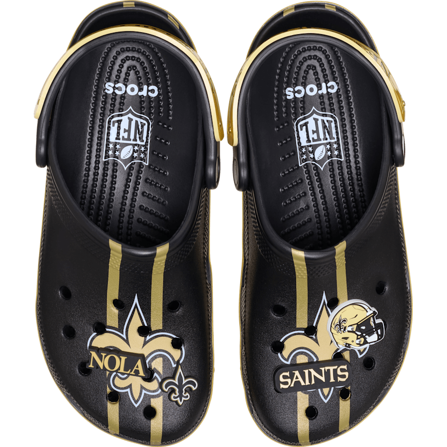 Crocs NFL New Orleans Saints Classic Clog On Sale