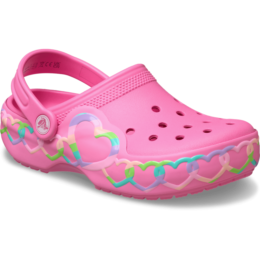 Crocs | Kids' Classic Heart Lights Clog Sale