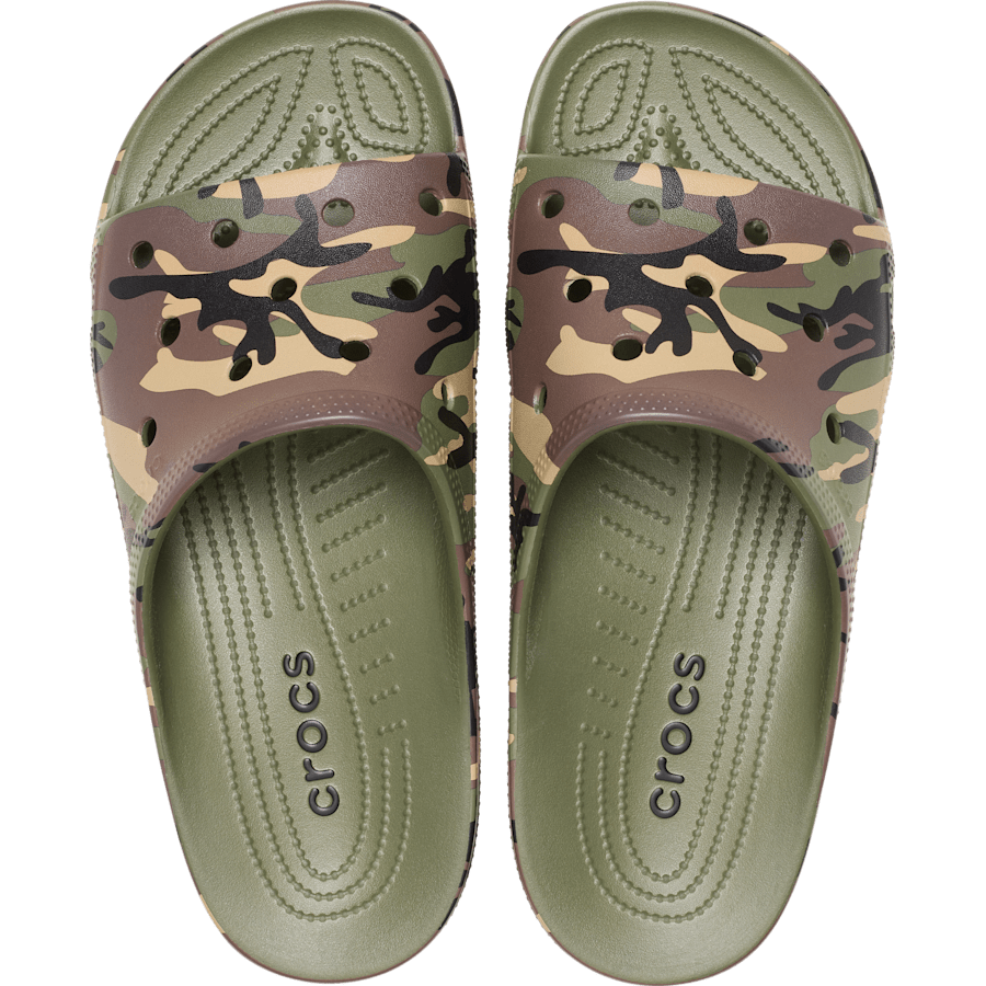 Crocs Men’s Camouflage Saturday Slide On Sale