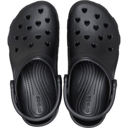 Crocs Classic Hearts Cut Out Clog Outlet