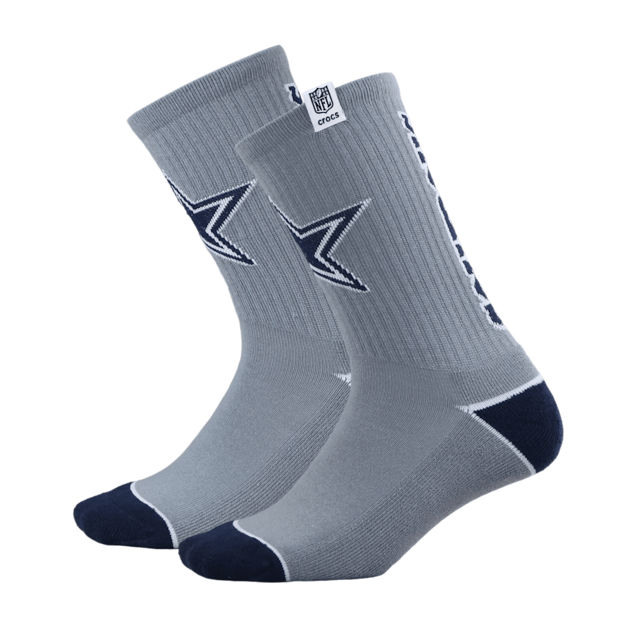 Crocs NFL Dallas Cowboys Crocs Socks Sale