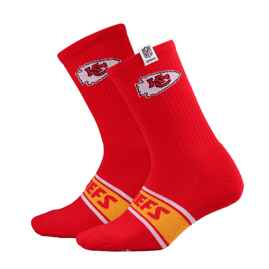 Crocs | NFL Kansas City Chiefs Crocs Socks Sale