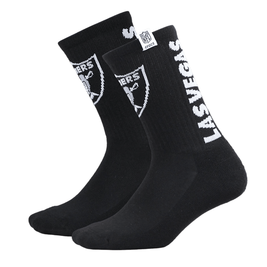 Crocs NFL Las Vegas Raiders Crocs Socks Sale