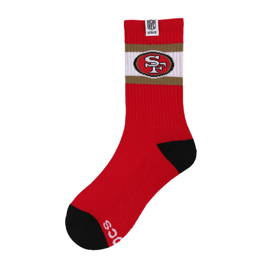 Crocs NFL San Francisco 49ers Crocs Socks Outlet