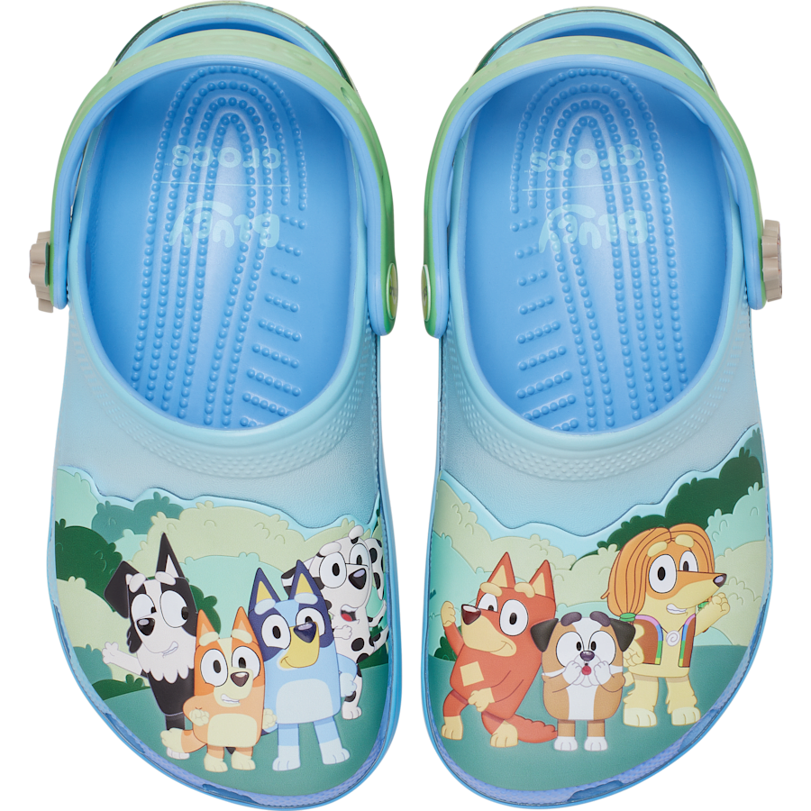 Crocs Kids’ Bluey Best Buddies Classic Clog On Sale