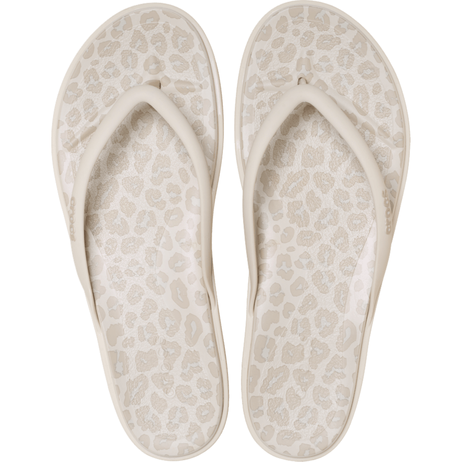 Crocs Miami Round Toe Animal Flip Outlet