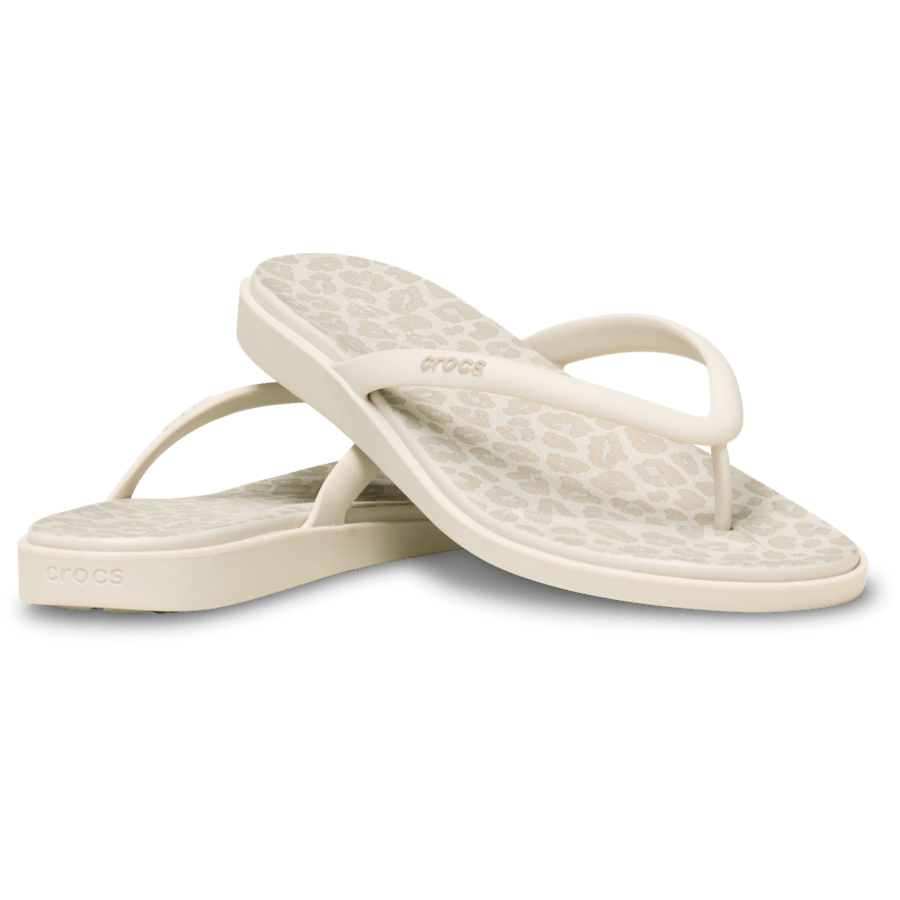 Crocs Miami Round Toe Animal Flip Outlet