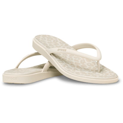 Crocs Miami Round Toe Animal Flip Outlet