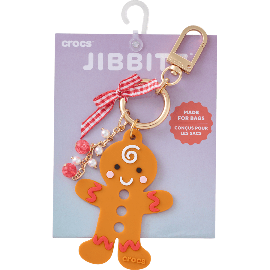 Crocs Gingerbread Man Bag Charm Sale